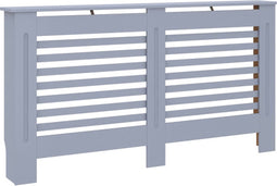 vidaXL Radiatorombouw 152x19x81 cm MDF antraciet