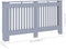 vidaXL Radiatorombouw 152x19x81 cm MDF antraciet