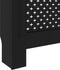 vidaXL Radiatorombouw 152x19x81 cm MDF antraciet