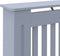 vidaXL Radiatorombouw 152x19x81 cm MDF antraciet