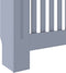 vidaXL Radiatorombouw 152x19x81 cm MDF antraciet