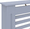 vidaXL Radiatorombouw 152x19x81 cm MDF antraciet