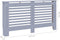 vidaXL Radiatorombouw 152x19x81 cm MDF antraciet