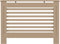 vidaXL Radiatorombouw 152x19x81 cm MDF