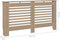 vidaXL Radiatorombouw 152x19x81 cm MDF