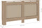 vidaXL Radiatorombouw 152x19x81 cm MDF