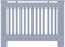 vidaXL Radiatorombouw 152x19x81 cm MDF zwart