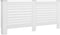 vidaXL Radiatorombouw 172x19x81.5 cm MDF wit