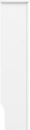 vidaXL Radiatorombouw 172x19x81.5 cm MDF wit