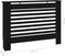 vidaXL Radiatorombouw 172x19x81.5 cm MDF wit