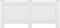 vidaXL Radiatorombouw 172x19x81.5 cm MDF wit