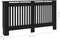 vidaXL Radiatorombouw 172x19x81.5 cm MDF wit