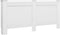 vidaXL Radiatorombouw 172x19x81.5 cm MDF wit