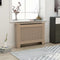vidaXL Radiatorombouw 172x19x81.5 cm MDF wit