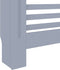 vidaXL Radiatorombouw 172x19x81.5 cm MDF wit