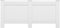 vidaXL Radiatorombouw 172x19x81.5 cm MDF wit