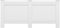 vidaXL Radiatorombouw 172x19x81.5 cm MDF wit