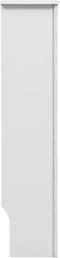 vidaXL Radiatorombouw 172x19x81.5 cm MDF wit