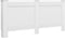 vidaXL Radiatorombouw 172x19x81.5 cm MDF wit