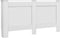 vidaXL Radiatorombouw 172x19x81.5 cm MDF wit