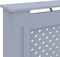 vidaXL Radiatorombouw 172x19x81.5 cm MDF wit