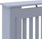 vidaXL Radiatorombouw 172x19x81 cm MDF antraciet
