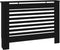 vidaXL Radiatorombouw 172x19x81 cm MDF zwart