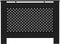 vidaXL Radiatorombouw 172x19x81 cm MDF zwart