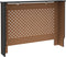 vidaXL Radiatorombouw 172x19x81 cm MDF zwart