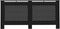 vidaXL Radiatorombouw 172x19x81 cm MDF zwart