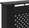 vidaXL Radiatorombouw 172x19x81 cm MDF zwart