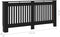 vidaXL Radiatorombouw 172x19x81 cm MDF zwart