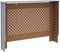 vidaXL Radiatorombouw 172x19x81 cm MDF zwart