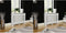 vidaXL Radiatorombouw 2 st 152 cm MDF wit