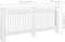vidaXL Radiatorombouw 2 st 152 cm MDF wit