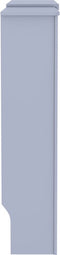 vidaXL Radiatorombouw 205 cm MDF grijs
