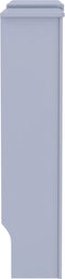 vidaXL Radiatorombouw 205 cm MDF grijs