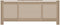 vidaXL Radiatorombouw 205 cm MDF