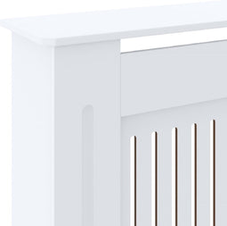 vidaXL Radiatorombouw 205 cm MDF wit