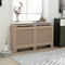 vidaXL Radiatorombouw 205 cm MDF wit