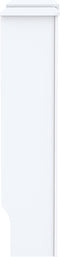 vidaXL Radiatorombouw 205 cm MDF wit