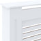 vidaXL Radiatorombouw 205 cm MDF wit