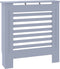 vidaXL Radiatorombouw 78 cm MDF grijs