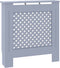vidaXL Radiatorombouw 78 cm MDF grijs