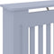 vidaXL Radiatorombouw 78 cm MDF grijs