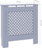 vidaXL Radiatorombouw 78 cm MDF grijs