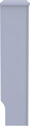 vidaXL Radiatorombouw 78 cm MDF grijs