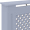 vidaXL Radiatorombouw 78 cm MDF grijs
