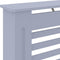vidaXL Radiatorombouw 78 cm MDF grijs