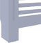vidaXL Radiatorombouw 78 cm MDF grijs